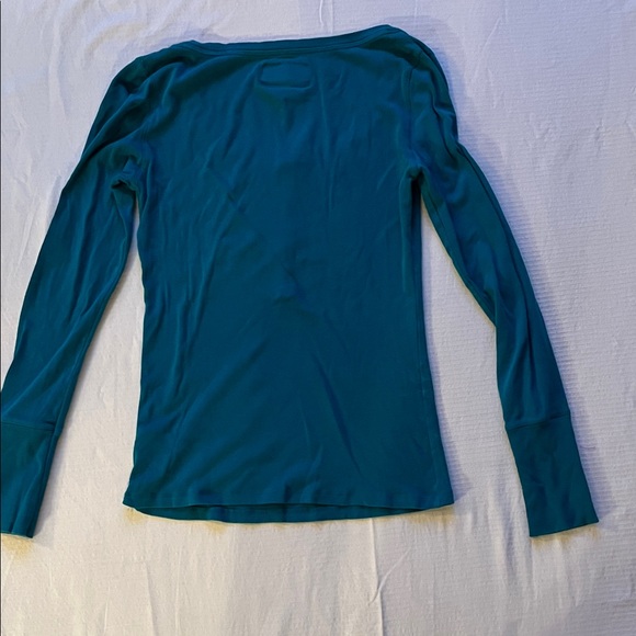 Aeropostale Deep Teal Long Sleeve Top - Picture 6 of 6